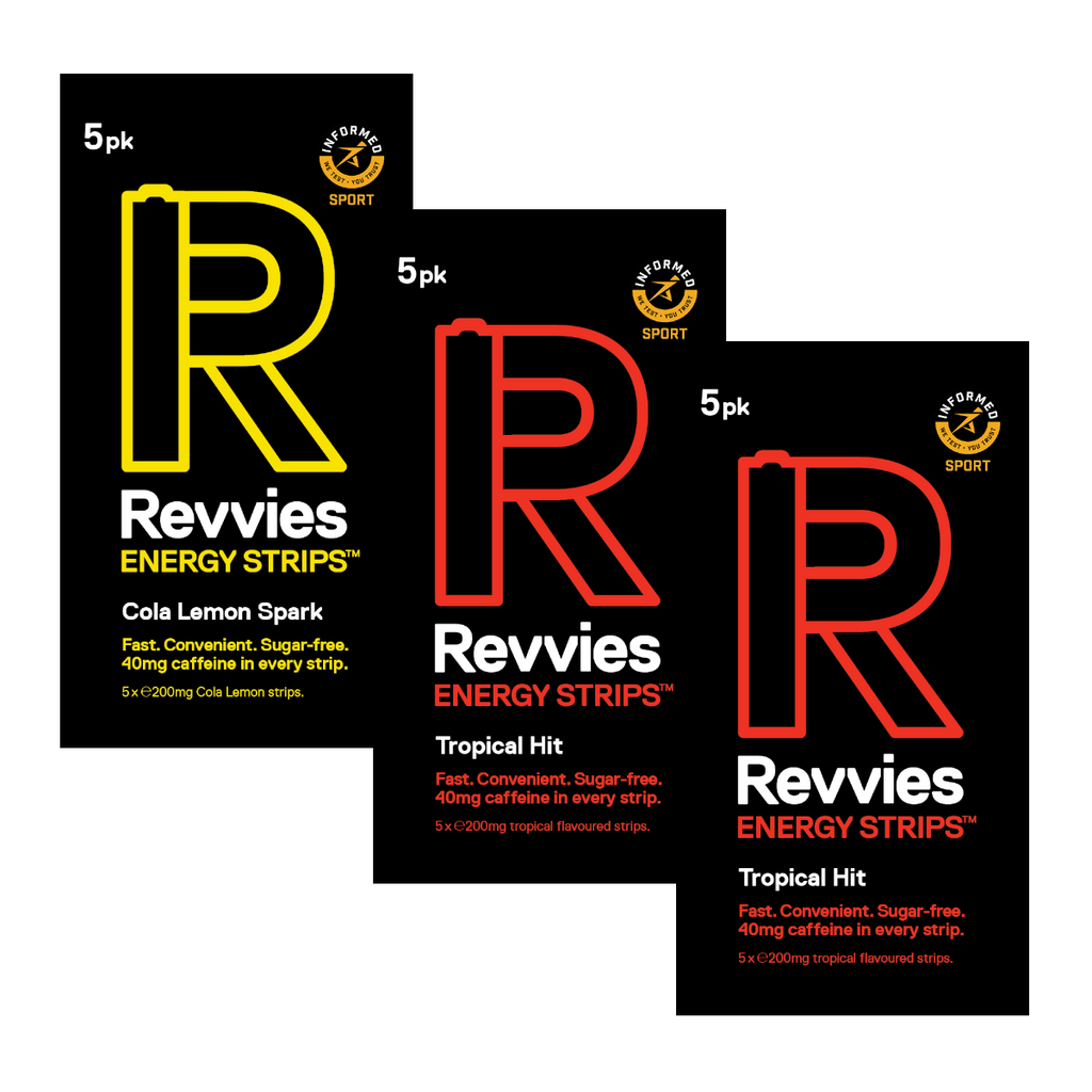 Revvies Energy Strips Starter Pack (3 x 5PK)