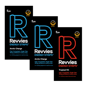 Revvies Energy Strips Starter Pack (3 x 5PK)