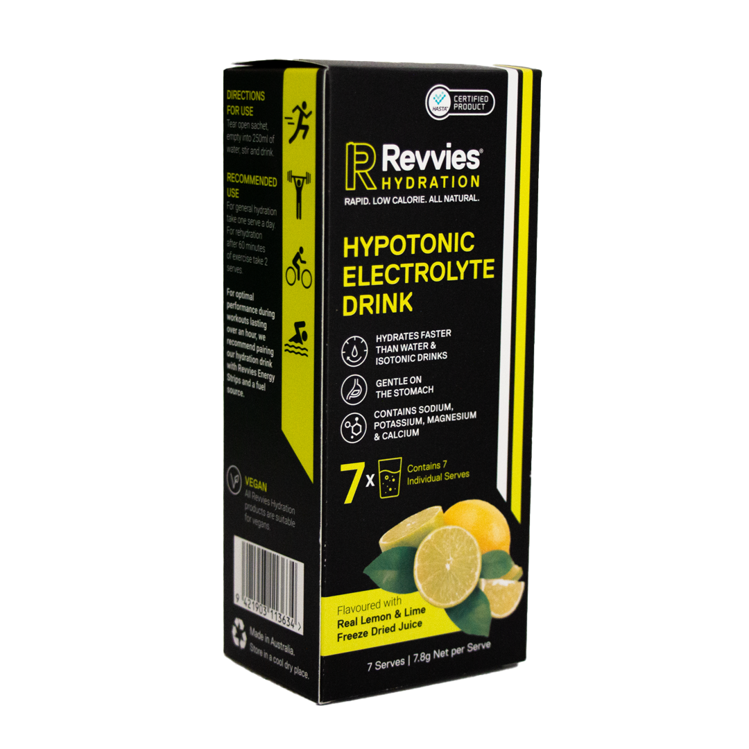 Revvies On-The-Go Hydration - 7x Single Serve - Lemon Lime