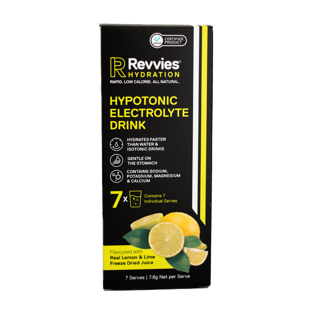 Revvies On-The-Go Hydration - 7x Single Serve - Lemon Lime