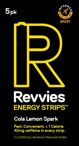 Revvies Energy Strips Cola Lemon Spark (1 x 5Pk)